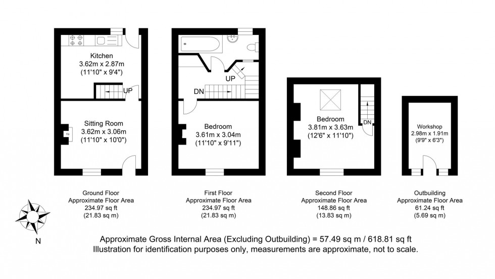 Floorplan for Valence Road, Lewes, BN7