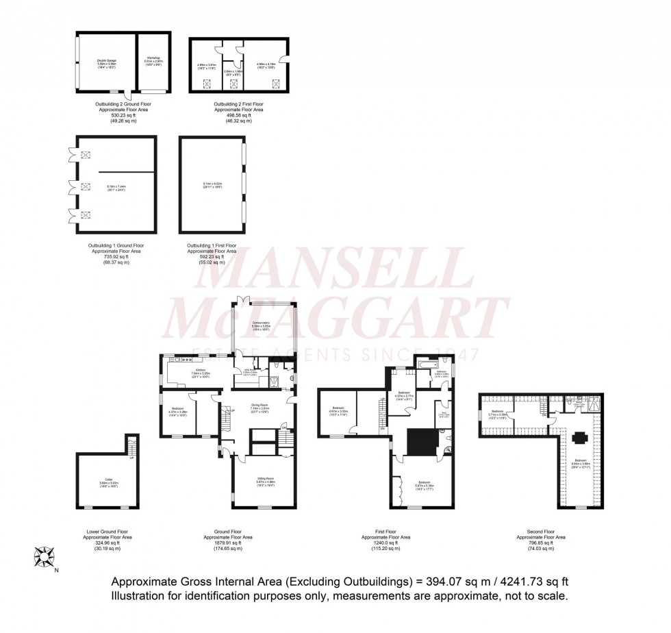 Floorplan for Lamberhurst Quarter, Lamberhurst, TN3