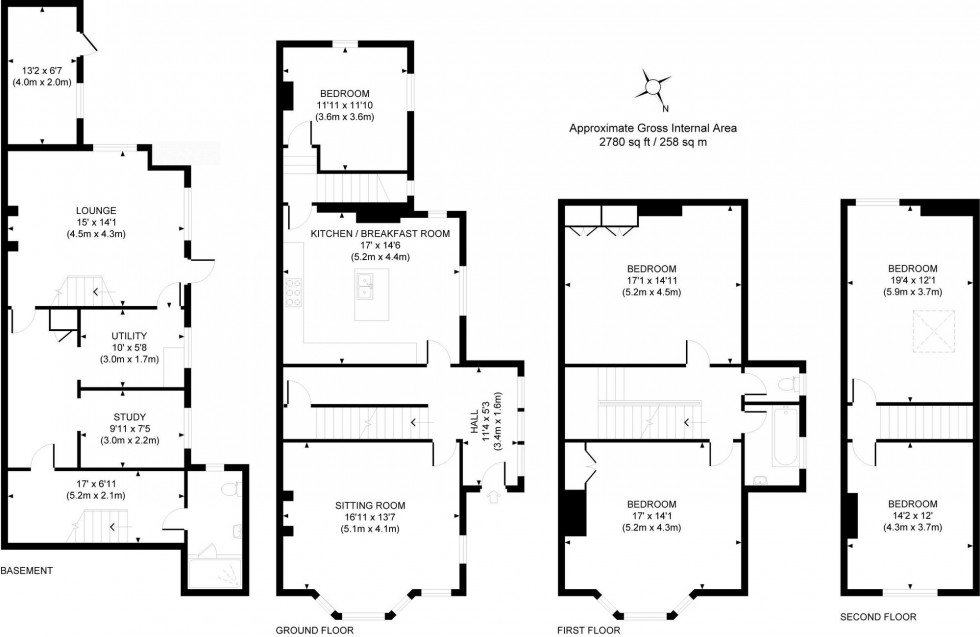 Floorplan for Chapel Lane, Forest Row, RH18