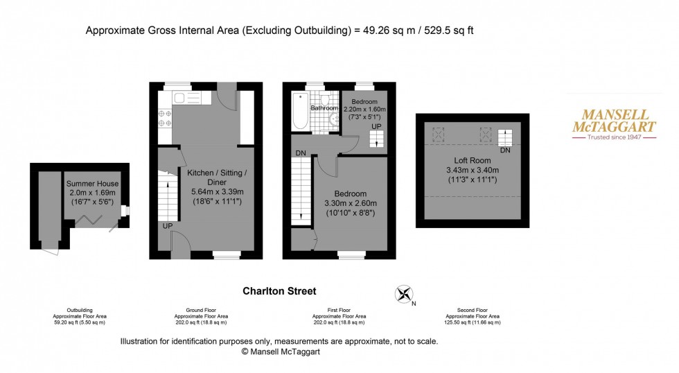 Floorplan for Charlton Street, Steyning, BN44
