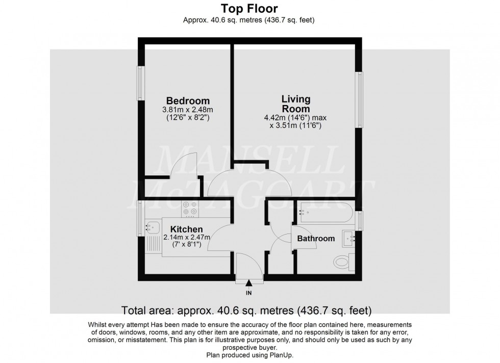 Floorplan for Black Swan Close, Pease Pottage, RH11