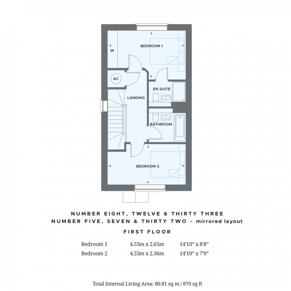 Floorplan for Woodland Close, Wivelsfield Green, RH17