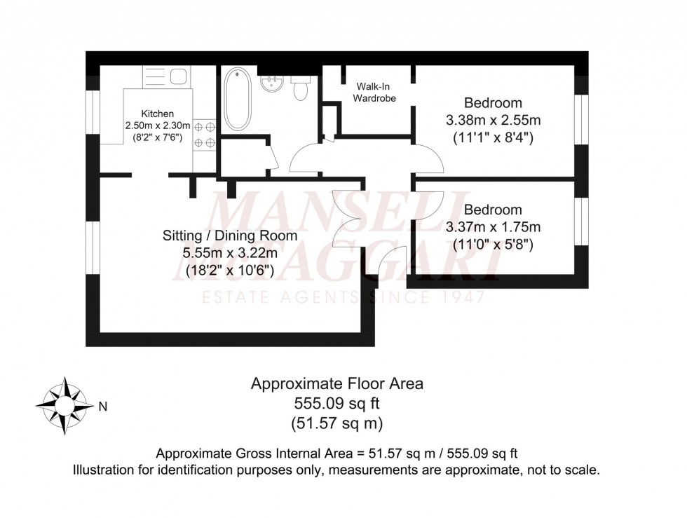 Floorplan for Manor Fields, Horsham, RH13