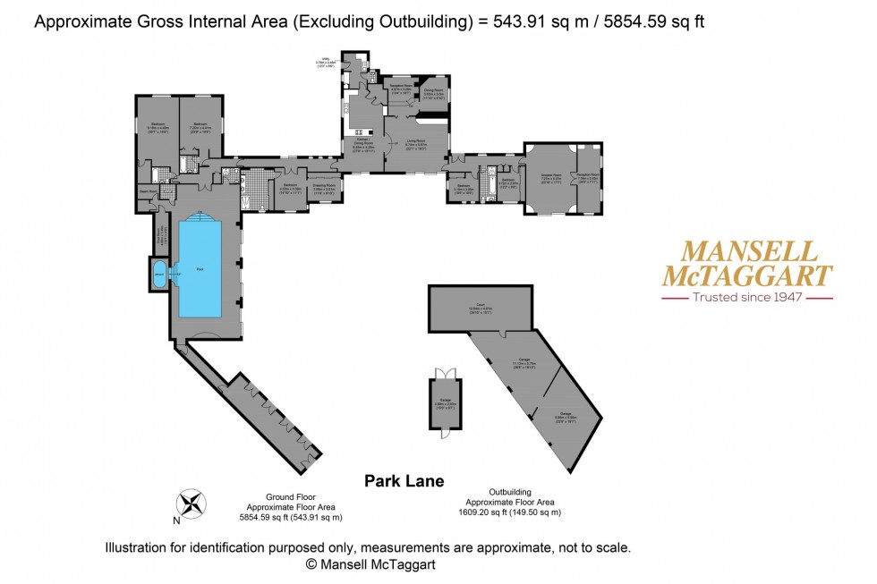 Floorplan for Park Lane, Southwick, BN42