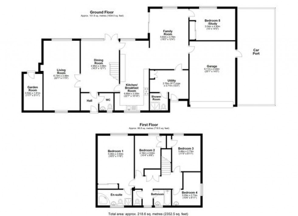 Floorplan for Mill Lane, Copthorne, RH10