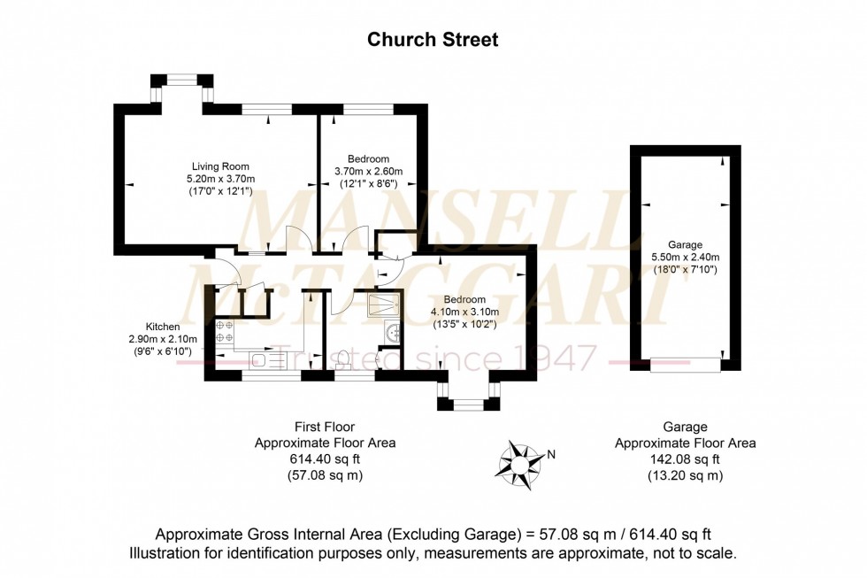 Floorplan for Church Street, Storrington, RH20