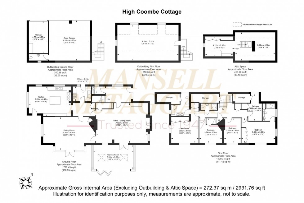 Floorplan for Private Road, Balcombe, RH17