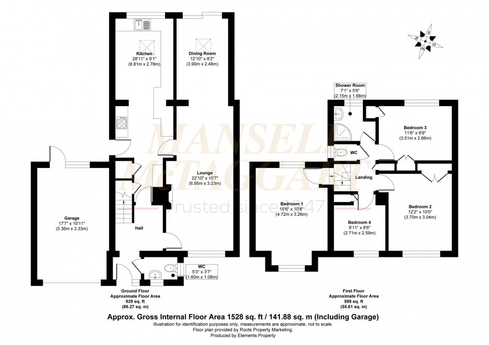 Floorplan for West Point, Newick, BN8