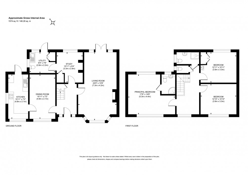Floorplan for Franklynn Road, Haywards Heath, RH16