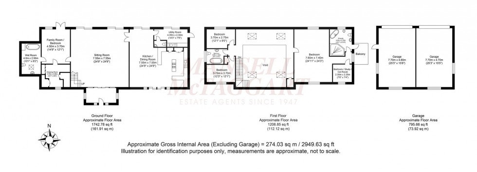 Floorplan for Five Oaks Road, Slinfold, RH13