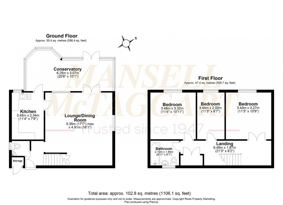 Floorplan for Mill Brooks, South Chailey, BN8