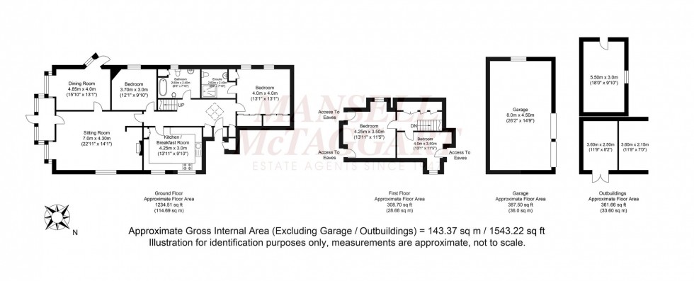 Floorplan for Five Oaks Road, Slinfold, RH13
