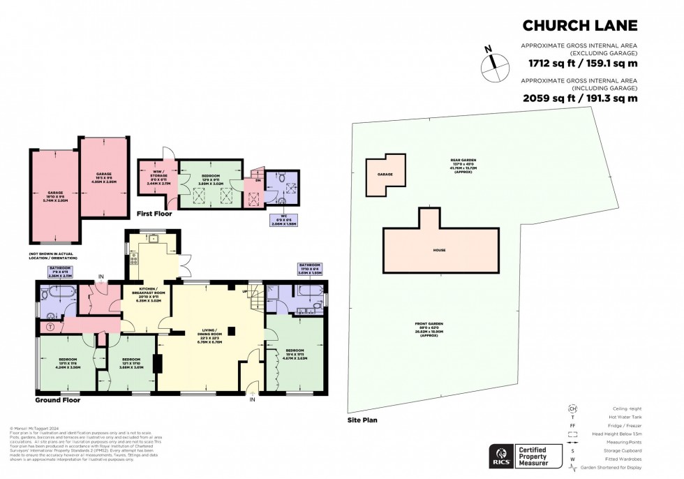 Floorplan for Church Lane, Albourne, BN6