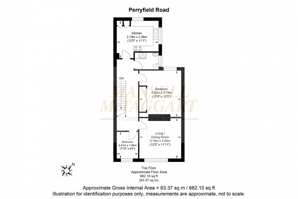 Floorplan for Perryfield Road, Crawley, RH11