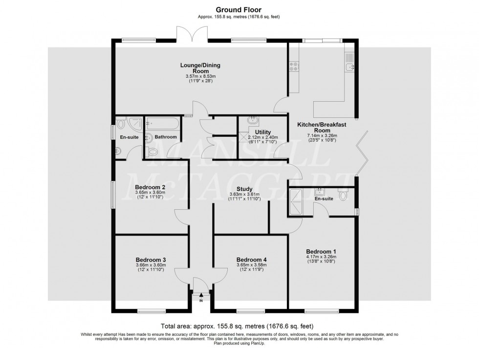 Floorplan for Sackville Lane, East Grinstead, RH19