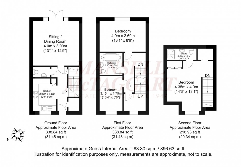 Floorplan for Spruce Hill Brook, Faygate, RH12