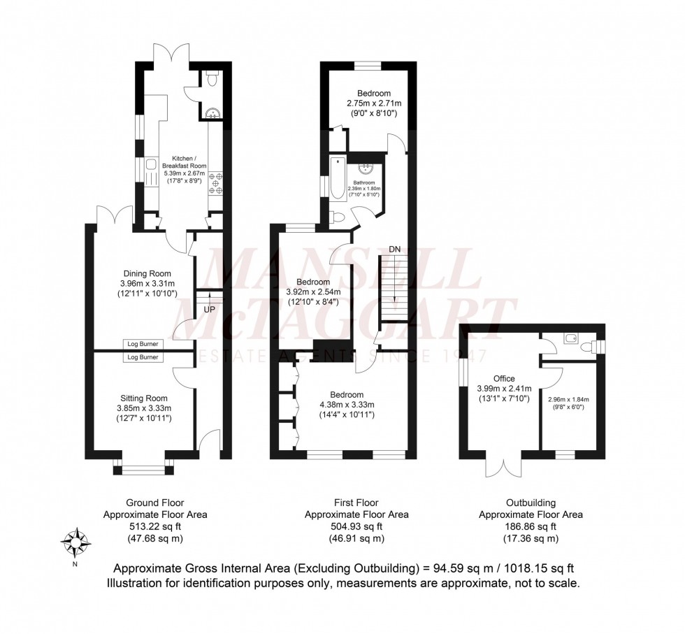 Floorplan for Billingshurst Road, Broadbridge Heath, RH12