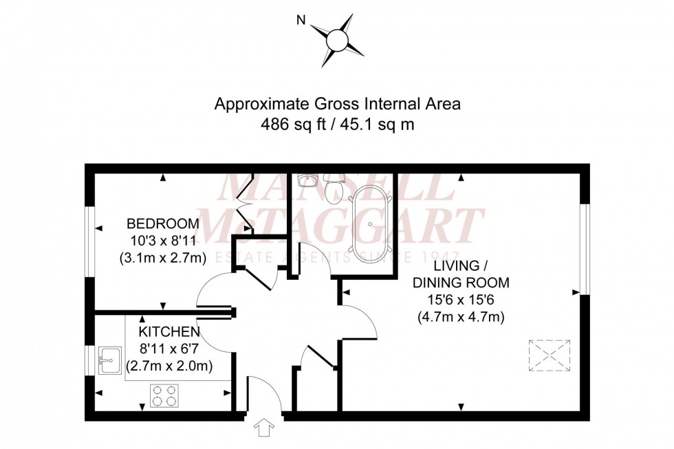 Floorplan for West Street, Arundel Court West Street, RH15