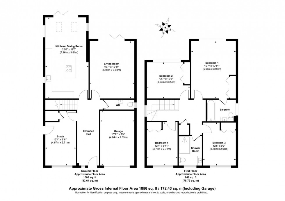 Floorplan for Fox Hill, Haywards Heath, RH16
