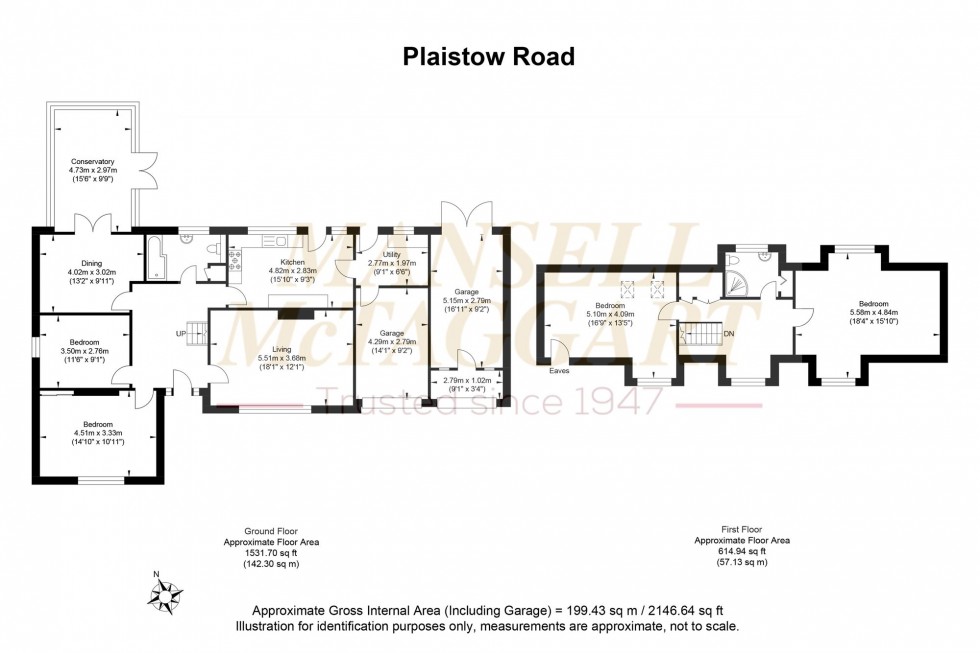 Floorplan for Plaistow Road, Ifold, RH14