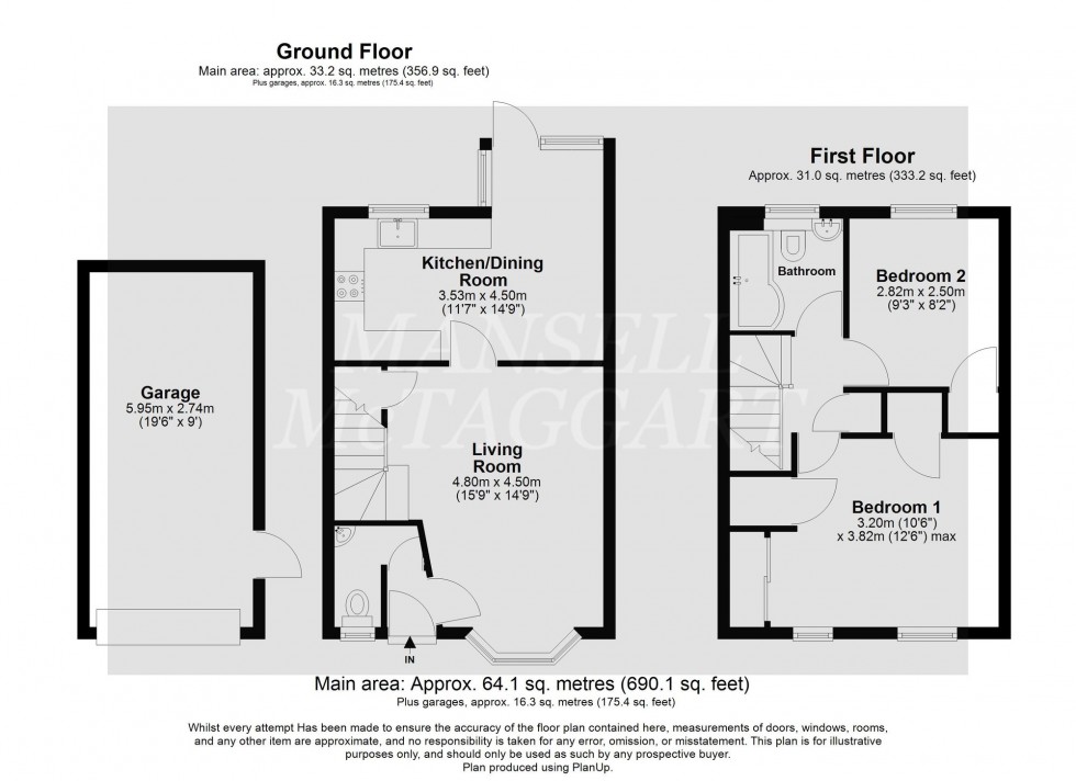 Floorplan for Westminster Road, Crawley, RH10
