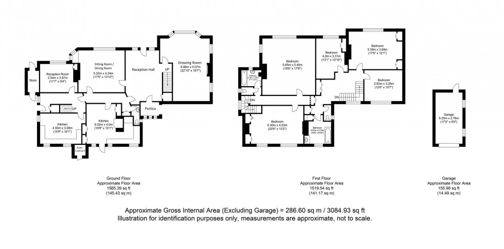 Floorplan for The Avenue, Lewes, BN7