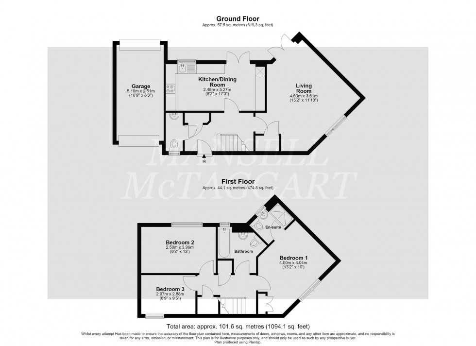Floorplan for The Hemsleys, Pease Pottage, RH11