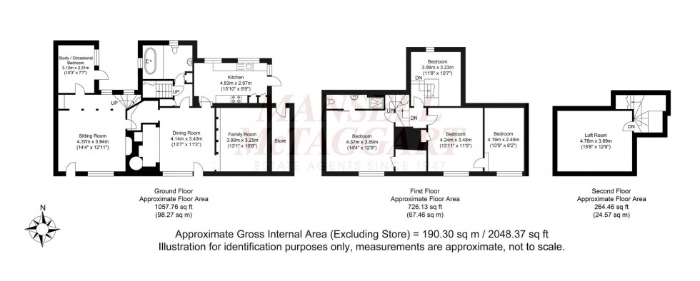 Floorplan for Station Road, Cowfold, RH13