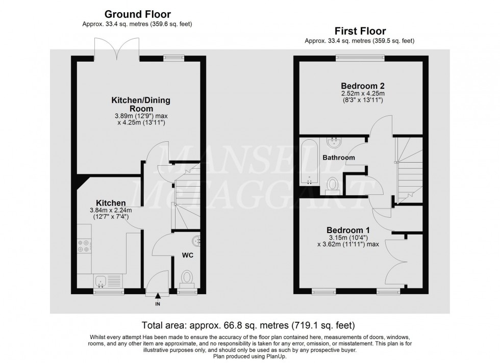 Floorplan for Bassett Road, Maidenbower, RH10