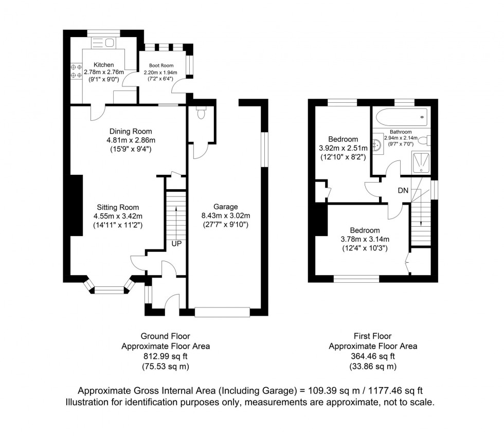 Floorplan for Mill Mead, Ringmer, BN8