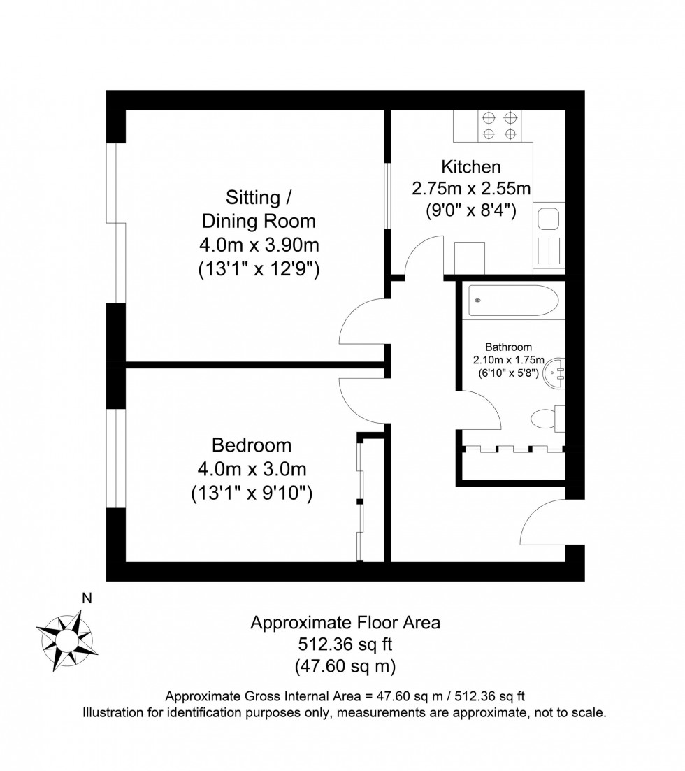 Floorplan for Great Heathmead, Canton House Great Heathmead, RH16