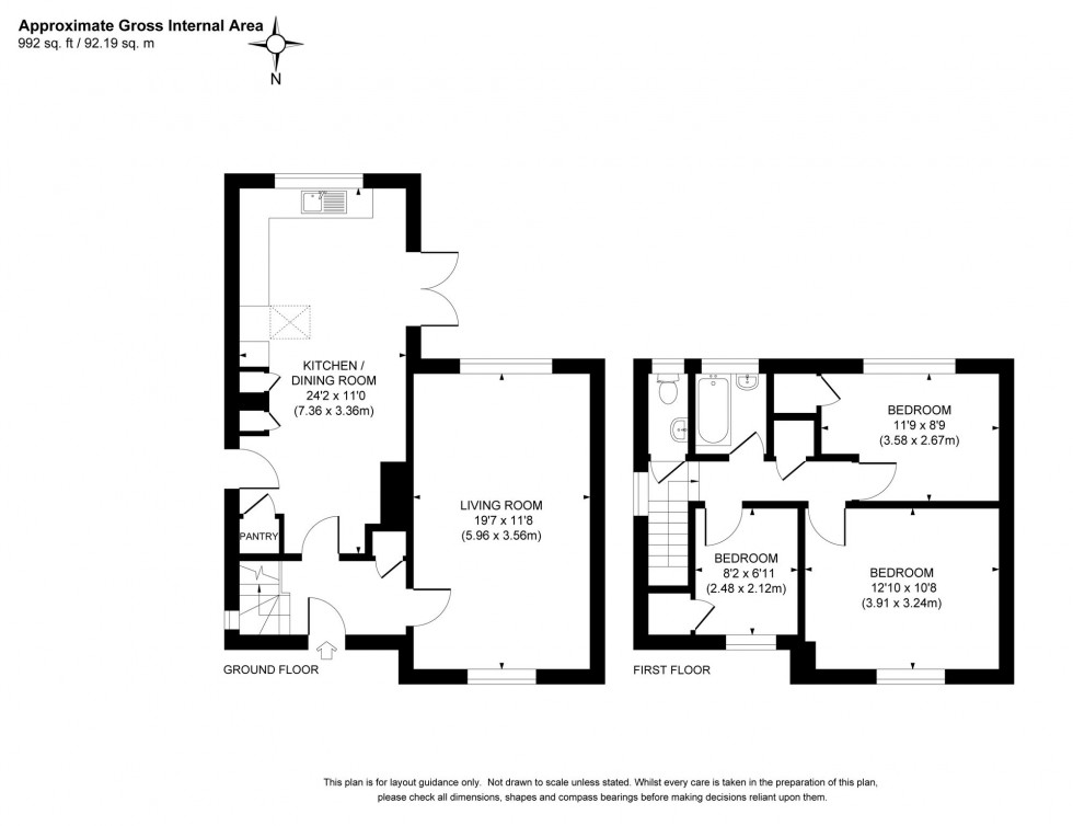 Floorplan for Newton Road, Lindfield, RH16