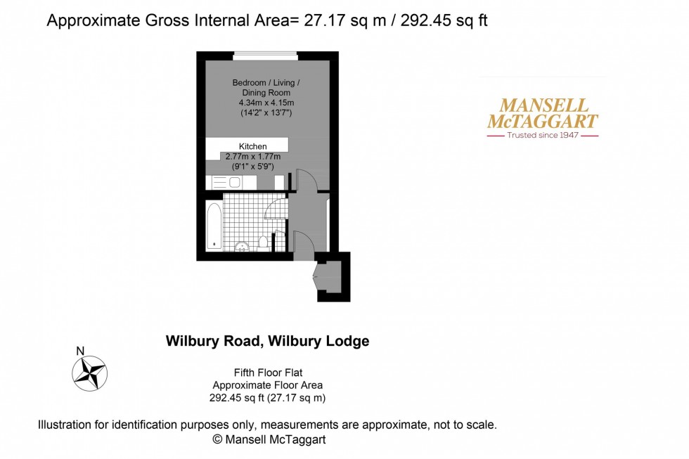Floorplan for Wilbury Road, Wilbury Lodge, BN3