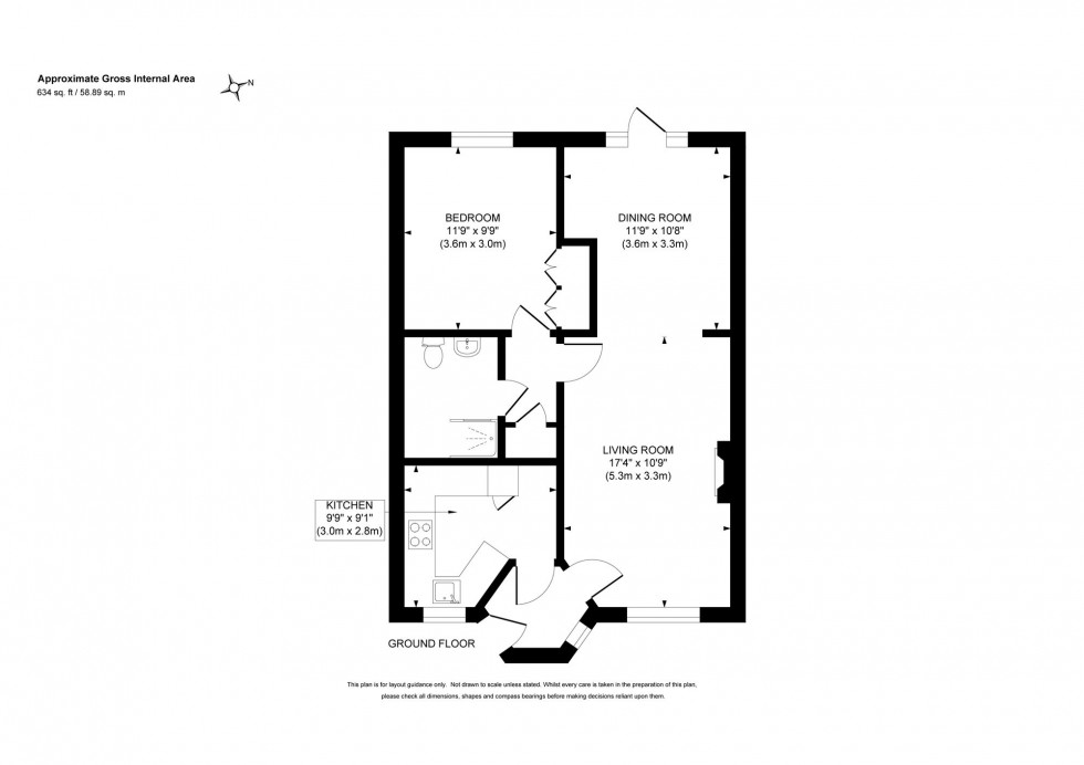 Floorplan for Windmill Platt, Handcross, RH17