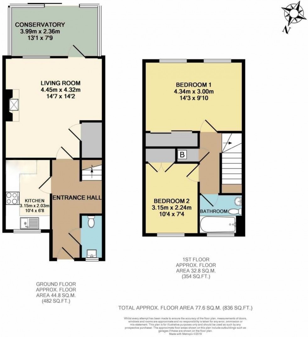Floorplan for East Wick, Lindfield, RH16