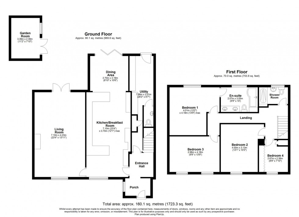 Floorplan for Fairway, Copthorne, RH10