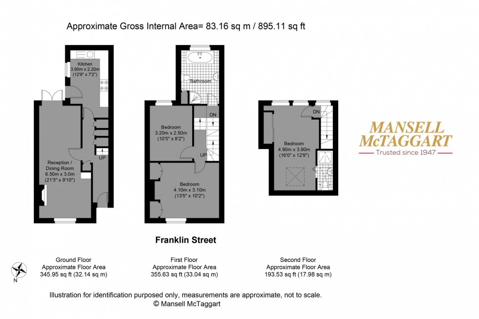 Floorplan for Franklin Street, Brighton, BN2