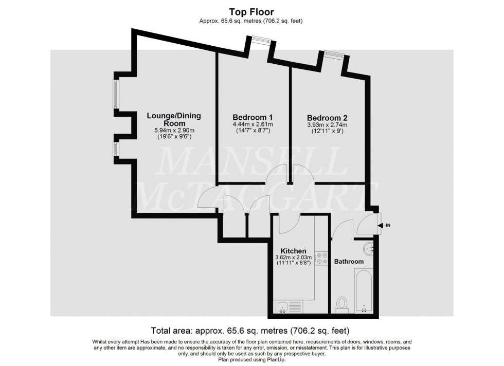 Floorplan for Elbourne House, Lumley Road, RH6