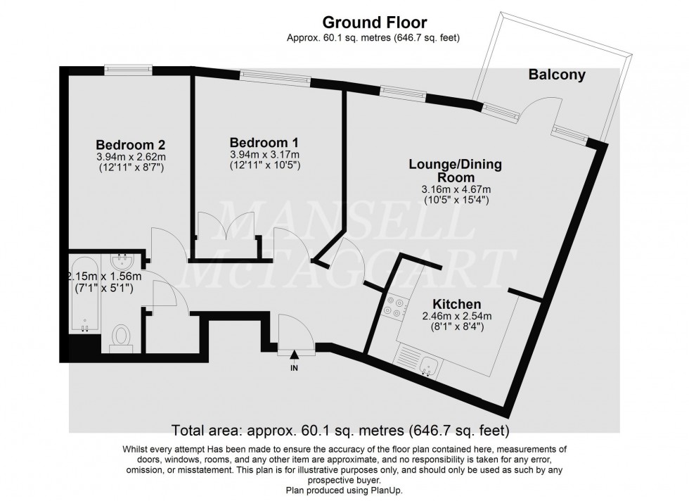 Floorplan for High Street, Crawley, RH10