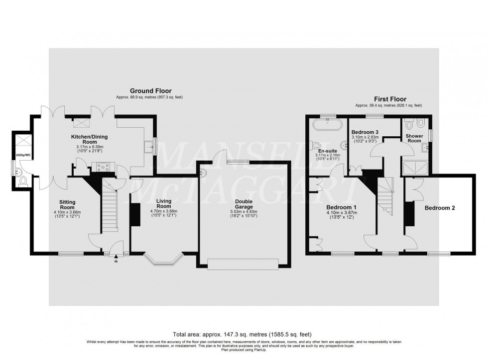 Floorplan for Lingfield Common Road, Lingfield, RH7