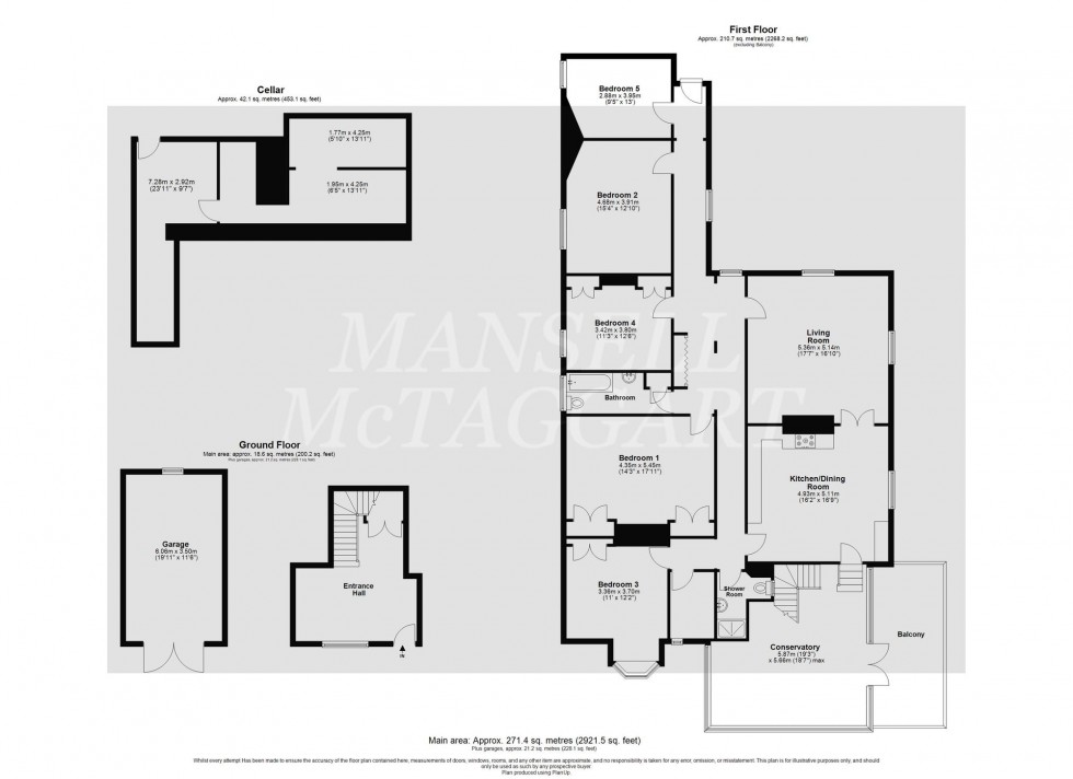 Floorplan for Chilling Street, Sharpthorne, RH19