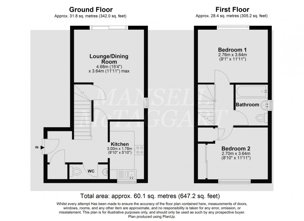 Floorplan for San Feliu Court, East Grinstead, RH19