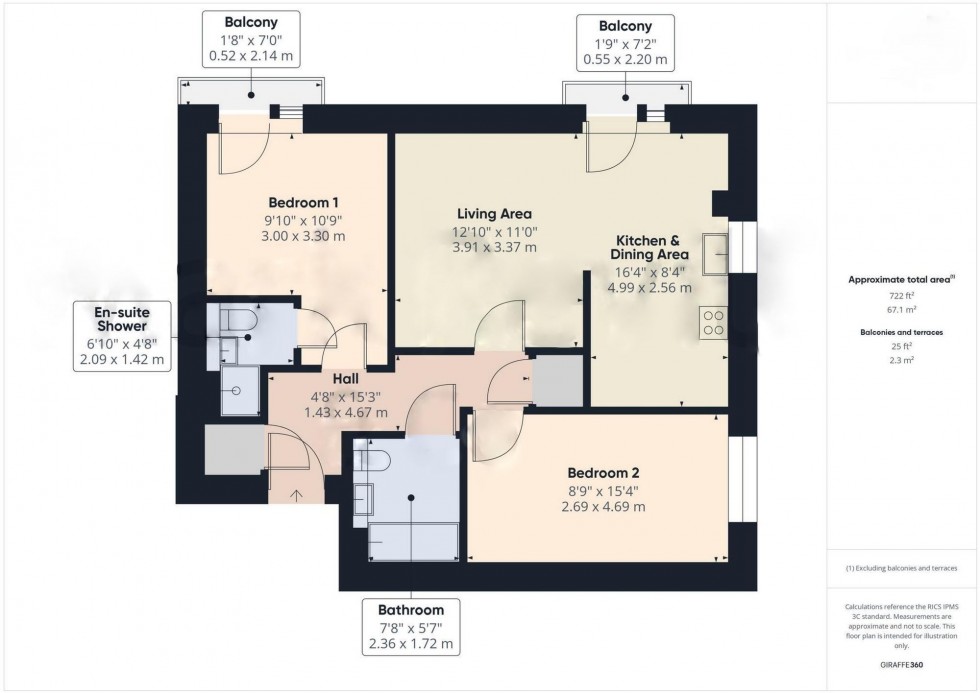 Floorplan for Blackberry Drive, Lindfield, RH16