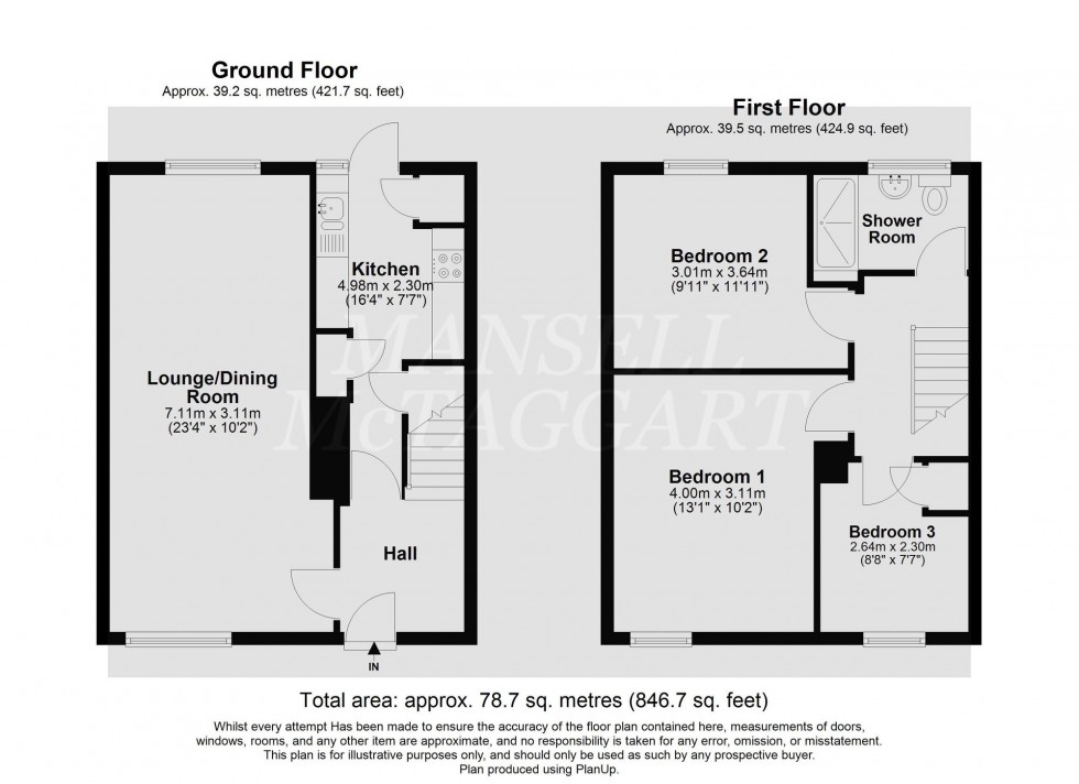 Floorplan for Fairway, Copthorne, RH10