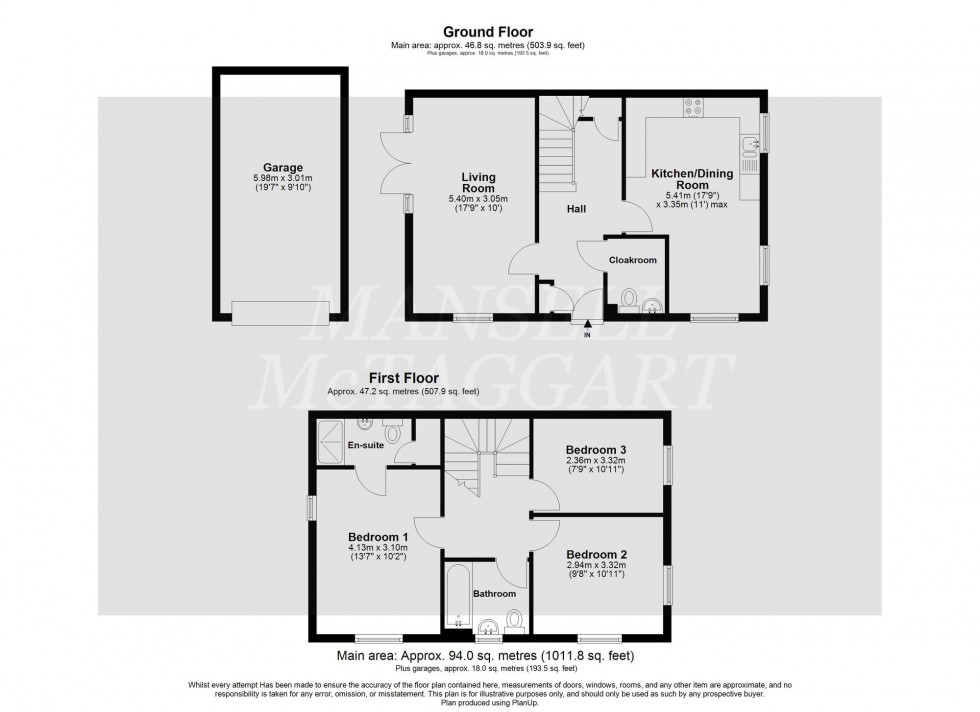 Floorplan for Mead Lane, Crawley Down, RH10