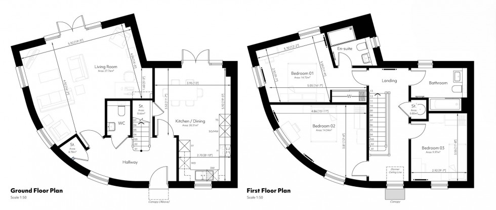 Floorplan for The Pinecrest, The Meadows, TN22