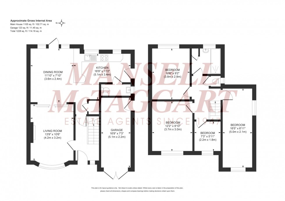 Floorplan for Orchard Way, Burgess Hill, RH15