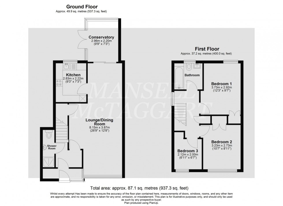 Floorplan for Brookside, Crawley Down, RH10