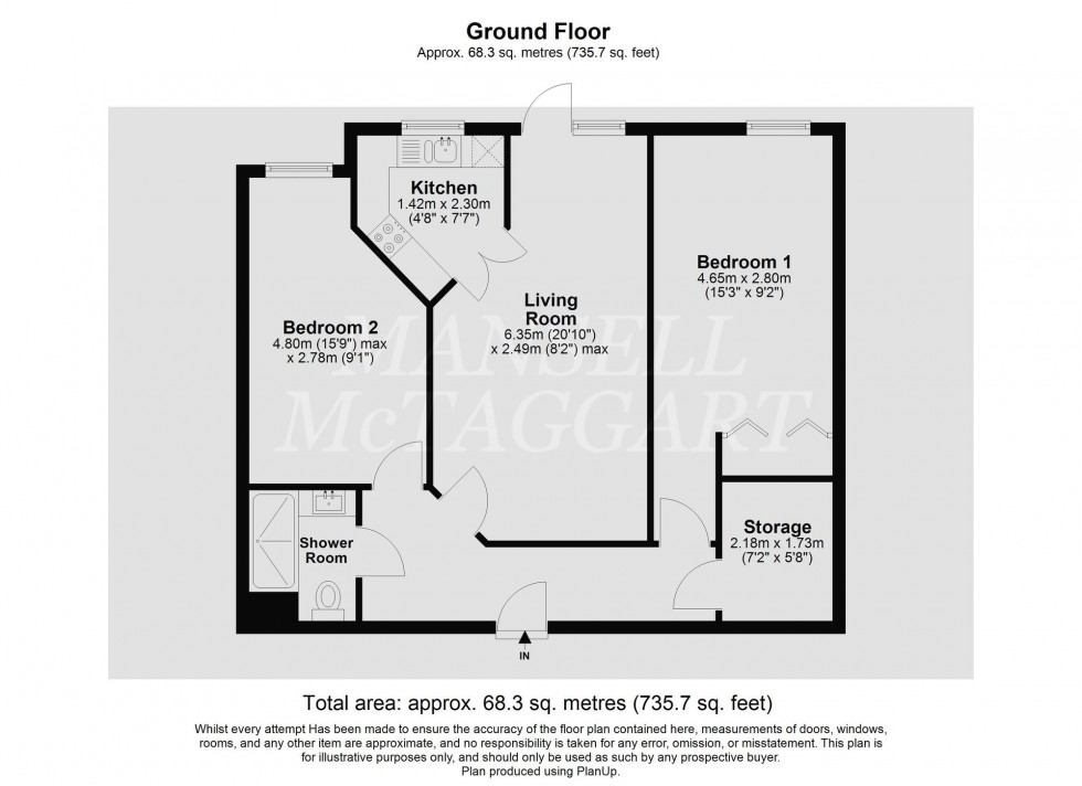 Floorplan for Gales Drive, Laker Court Gales Drive, RH10