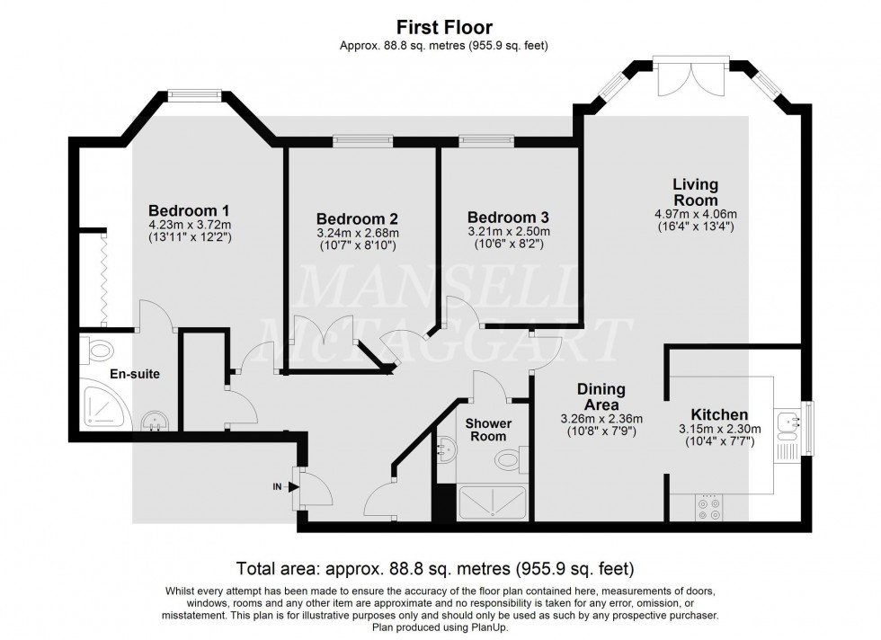 Floorplan for Lewes Road, Ashbourne House Lewes Road, RH19